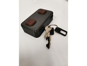 chiave appendiabiti keyhanger portachiavi 3d print model - Mito3D