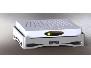 refroidisseur verser freebox v5 3d print model - Mito3D