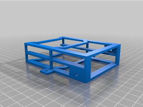shorter rack ssd tray wall mount 3d print model - Mito3D
