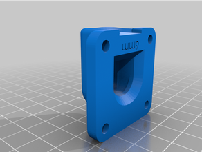 panel-mount cable entry exit 3d print model - Mito3D