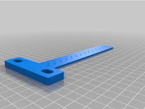 anschlag lineal zum marca 0 5cm pasos madera carpintería 3d print model - Mito3D