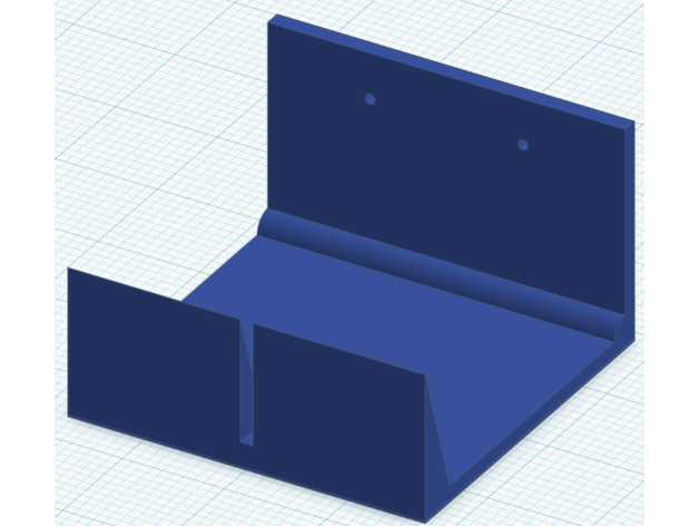 ikea llbar porta monte suporte hllbar lixeira parede 3D print model - Mito3D