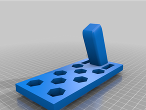 modified glock stand 3d print model - Mito3D
