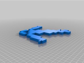 Minecraft Armbrust 3d print model - Mito3D