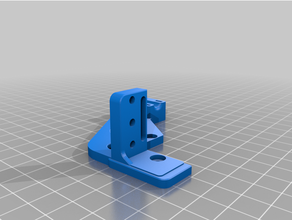 ender 3 pro umbilical support bracket bl touch 3d print model - Mito3D
