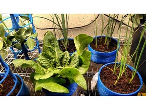 basic profile planter houseplants planters pot plants 3d print model - Mito3D