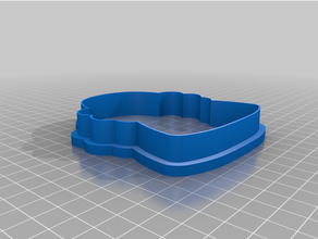 kurabiye kesmek küçük melek 3d print model - Mito3D