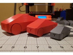 tesla cybertruck Stampa posto giocattolo 3d print model - Mito3D
