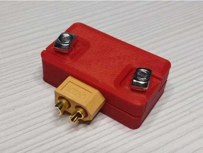 apoyo xt60 3d impresora perfil red a8 et4 batería cargador zumbido ender 3 fpv lipo suministro toolkitrc wikidrone 3d print model - Mito3D