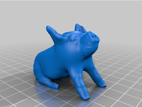 Şirin domuz yavrusu 3d print model - Mito3D