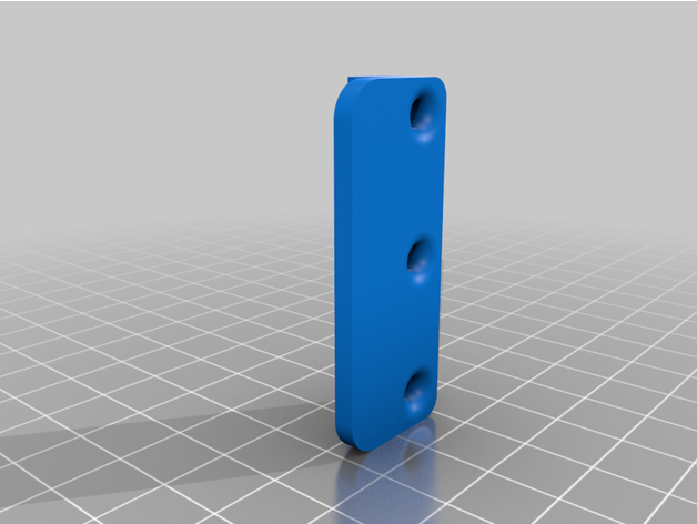 1 4 inch lack enclosure bracket ender 3 ikea hack mdf mounting 3D print model - Mito3D
