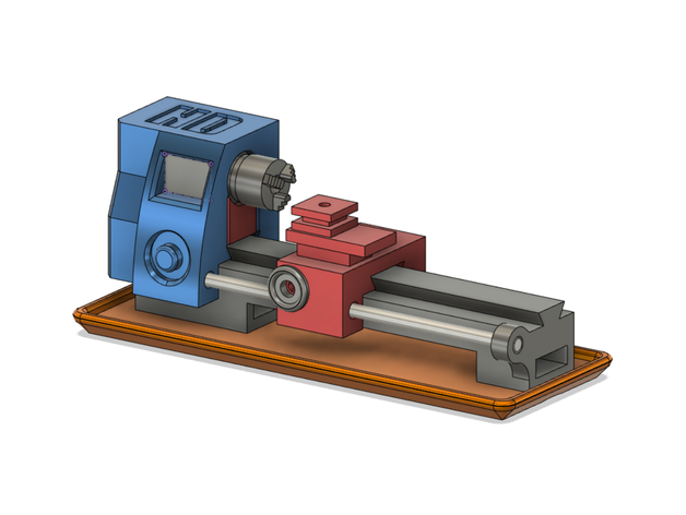 benchtop lathe - scale accessory 3D print model - Mito3D