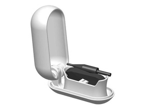 earbud box earbuds case holder earpod 3d print model - Mito3D
