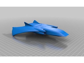 Star erkunden Angebot Modell 2 Außerirdischer Raumschiff sci fi Wissenschaft Fiktion scifi pendeln Raumschiffe Sternenschiffe 3d print model - Mito3D