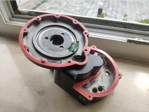 bafang bbshd - mold rubber engine controller gear gasket seal 3d print model - Mito3D