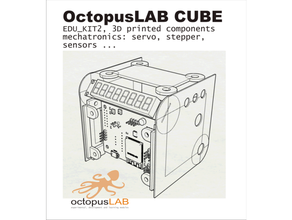Octopuslab Würfel Diyelectronics esp32 einstellen 3d print model - Mito3D
