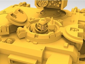 angry tank driver 3d print model - Mito3D