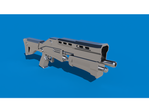 fortnite taktik pompalı tüfek destek 3d print model - Mito3D