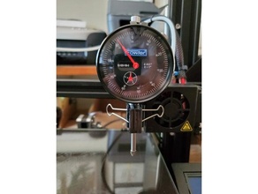 dial indicator holder creality ender 3 3d print model - Mito3D