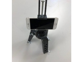 telefon tripod Kulp destek iphone pla ayakta durmak 3d print model - Mito3D