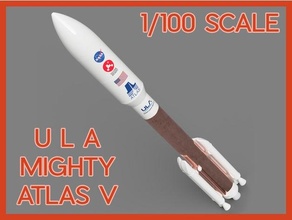 ula Atlas roket 1100 Atlasv Creality ender 3 Görüntüle Mars mars2020 marsrover model nasa gemisi ölçekli Uzay boşluk heykel torybruno Birleşik lansman 3d print model - Mito3D