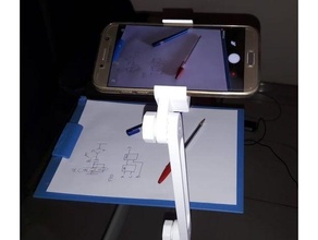 suporte paraca smartphone clase 3d print model - Mito3D