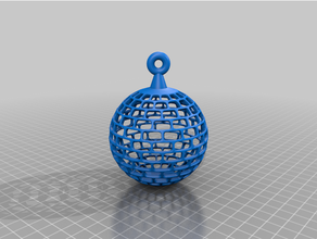 cage ball pause impression 3d print model - Mito3D