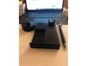 soldering station solder sponge holder 3d print model - Mito3D