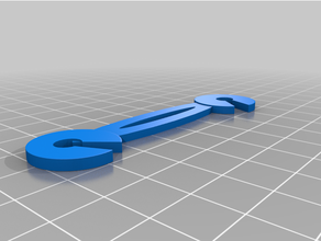 bandana clip 3d print model - Mito3D