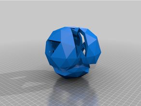 convextetrahedral8v p50 p55 p60 p65 p70 2 9 10 11 17 37 44 45 convexe géodésique tétraédrique 3d print model - Mito3D