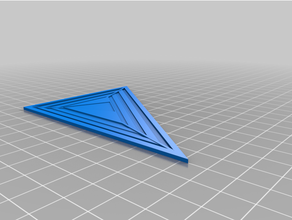 Dreieck 3d print model - Mito3D