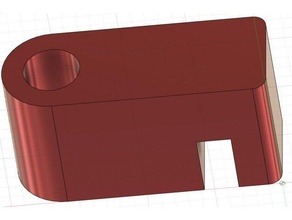 Bowden Tube Unterstützung Ender 5 Profi montieren Realität 3d print model - Mito3D