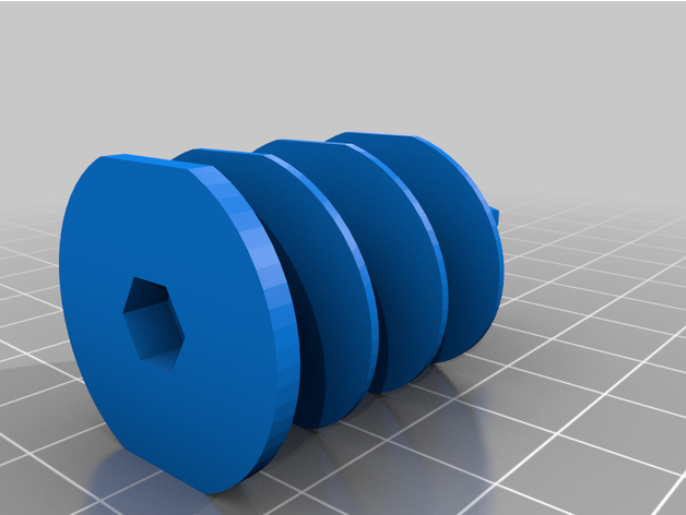 wall plug dowel styrofoam 3D print model - Mito3D