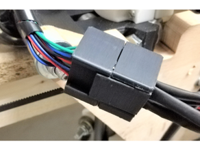 dupont einrasten Verbinder 3x8pin Clip Anschlüsse verriegeln 3d print model - Mito3D