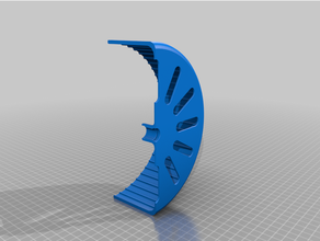 hamster fonctionnement roue v2 3d print model - Mito3D