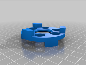 support disk pura quarts tube repair 3d print model - Mito3D