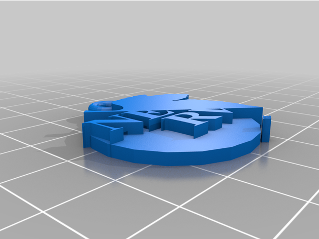 nerv keychain 3D print model - Mito3D