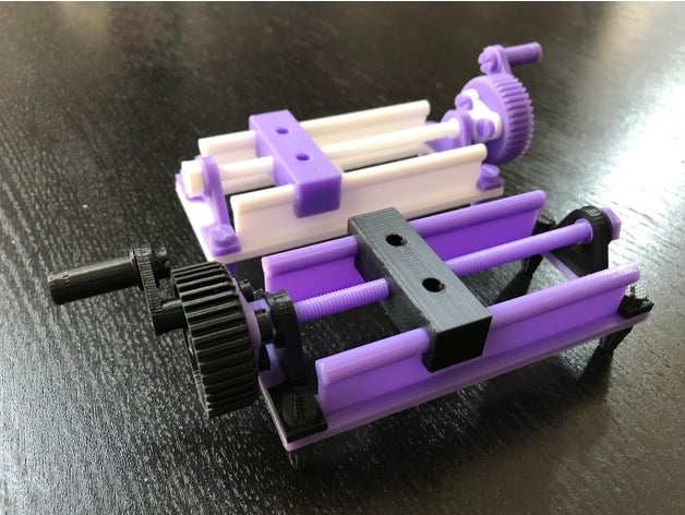 linear stage 3D print model - Mito3D