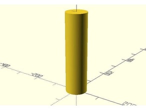 cylindre configurable colonne configurateur géométrie rouleau Fermer poignarder 3d print model - Mito3D