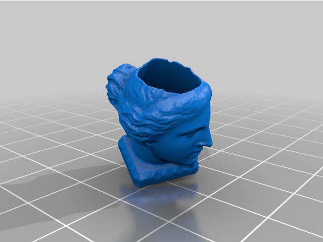 venus milo planter 3D print model - Mito3D