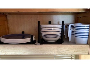 camping vaisselle titulaire soutien table outil 3d print model - Mito3D