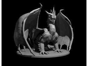 dragon création 3d print model - Mito3D