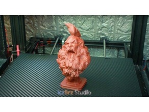 bearded yell support free remix 3d print model - Mito3D