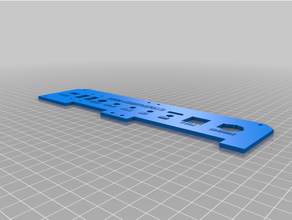 painel cyberdeck 3d print model - Mito3D