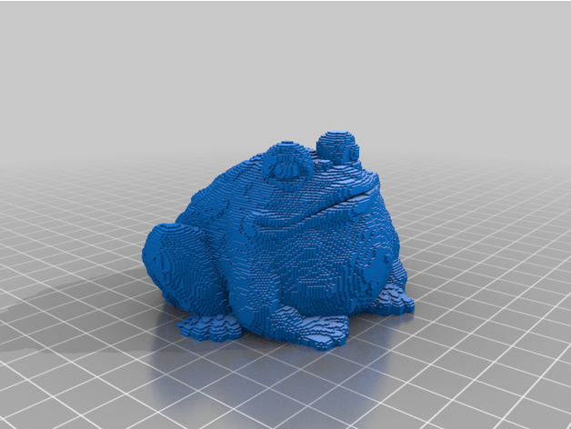 garden toad Lilly ped 3d yırtmaç 3D print model - Mito3D