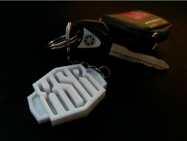 xsr clé chaîne xsr900 xsr700 accessoire porte clés moto 3D print model - Mito3D