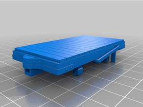 o165 glyn vadi tramvay 4 ton tek destekler reçine yazıcılar 3d print model - Mito3D