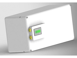 ebike battery case prismatic panasonic cells diy electronics enclosure 3d print model - Mito3D