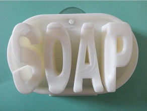porte savon titulaire soutien caja para jabon lavage mains porta plat soporte 3d print model - Mito3D