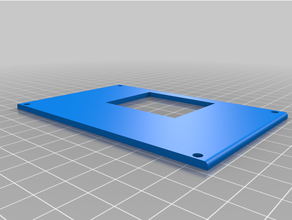stampante interruttore presa scatola buchi curvo ricettacolo 3d print model - Mito3D